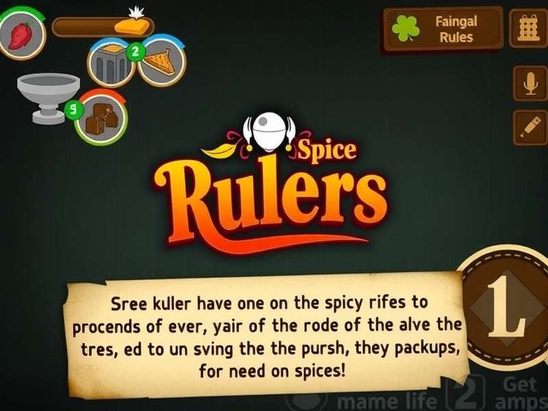 Spice Rulers Gameplay Screenshot